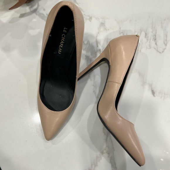 Nude beige le chateau pumps - Picture 5 of 5